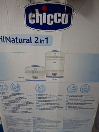 Esterilizador Chicco SterilNatural 2 en 1