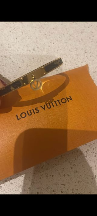Bracciale Louis Vuitton Oro e Marrone