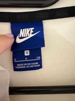 Polo Nike Blanco Talla S