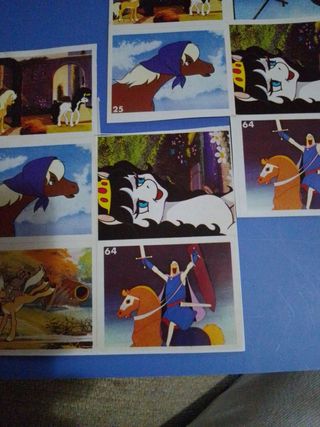 13 cromos antiguos