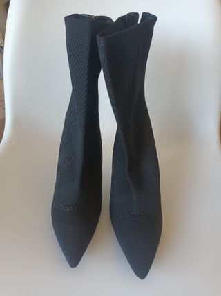 Stivaletti Love Moschino n.38 tessuto nero