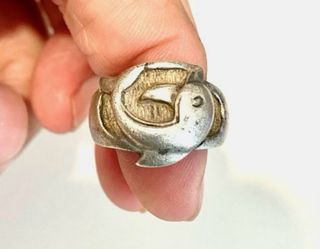 Anillo Plata 925 Delfín