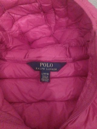 Plumas Ralph Lauren Niño, talla 14-16
