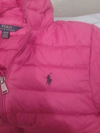 Plumas Ralph Lauren Niño, talla 14-16
