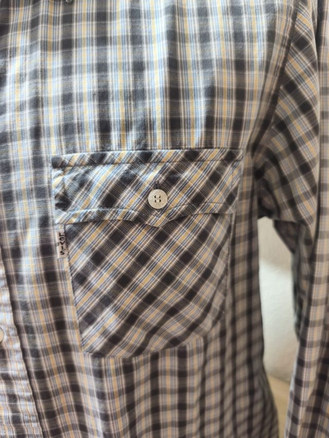 Camisa Levi's cuadros hombre