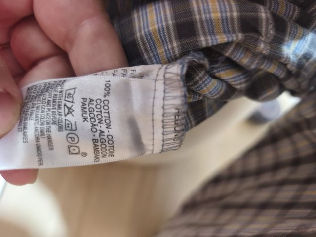 Camisa Levi's cuadros hombre