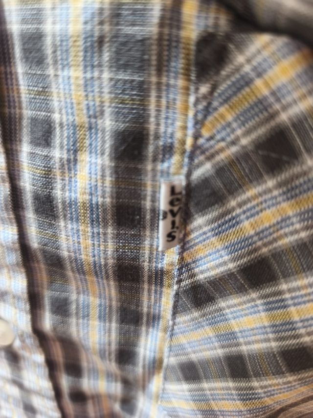 Camisa Levi's cuadros hombre