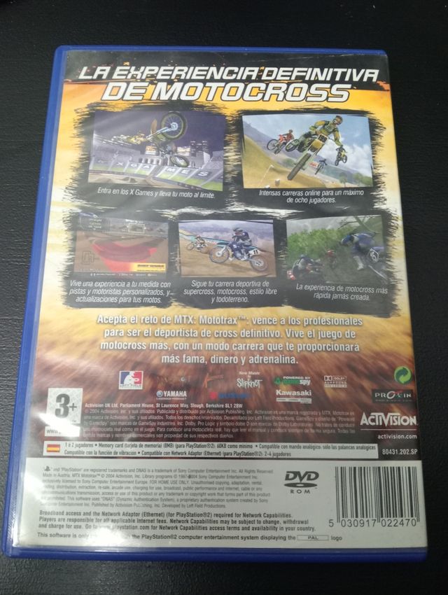 PlayStation 2: MX Mototrax