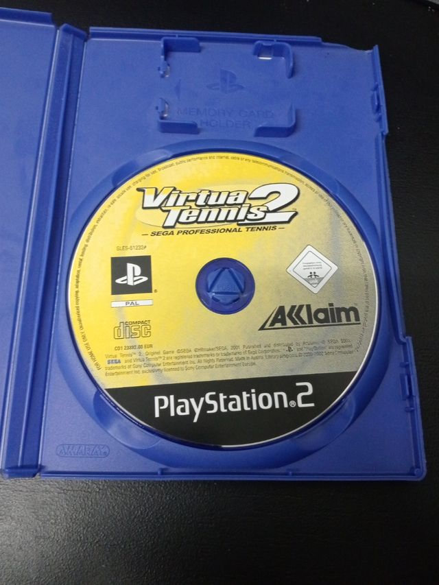 Virtua Tennis 2 - PS2 (Sega)