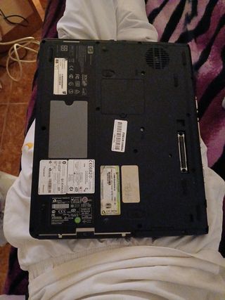 Portátil HP Negro y Plateado