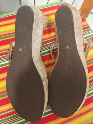 Zapatos/ Bailarinas /Merceditas/ Piel T.38