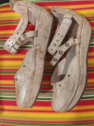 Zapatos/ Bailarinas /Merceditas/ Piel T.38