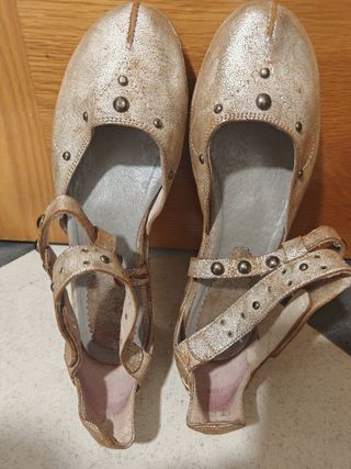 Zapatos/ Bailarinas /Merceditas/ Piel T.38