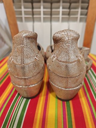 Zapatos/ Bailarinas /Merceditas/ Piel T.38