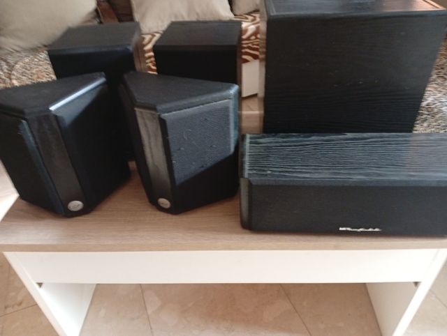 Subwoofer JVC Home Cinema Negro