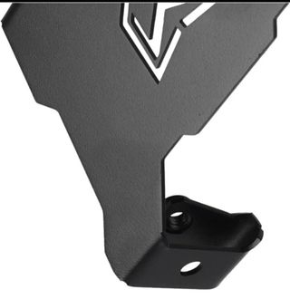 Soporte Parabrisas Moto Negro