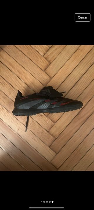 Adidas Predator League TF Negro/Rojo