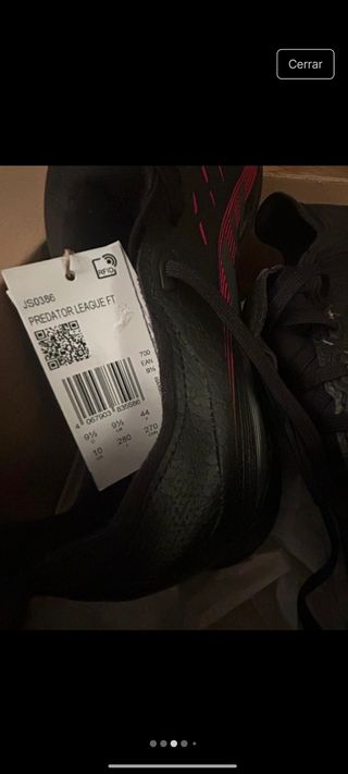 Adidas Predator League TF Negro/Rojo