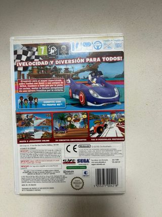 SONIC SEGA ALL STARS RACING (NINTENDO WII)