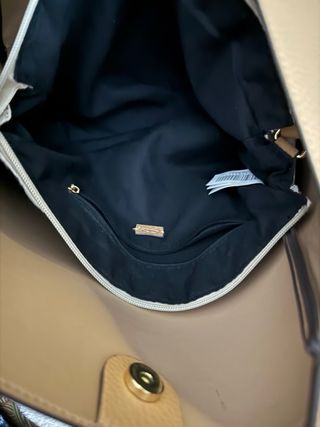 Bolso Parfois beige con monedero