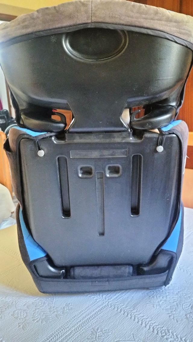 Silla coche Piku azul y gris