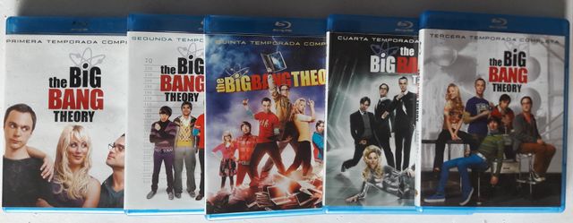 The Big Bang Theory Blu-ray Temporadas 1-5