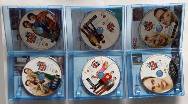 The Big Bang Theory Blu-ray Temporadas 1-5