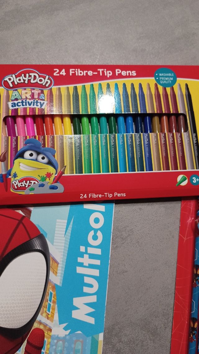 24 Pennarelli Play-Doh Art & Activity