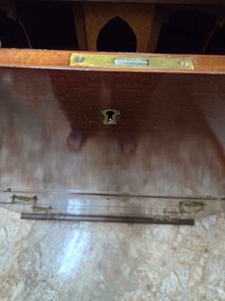 Secreter Estilo Jorge III Madera Caoba