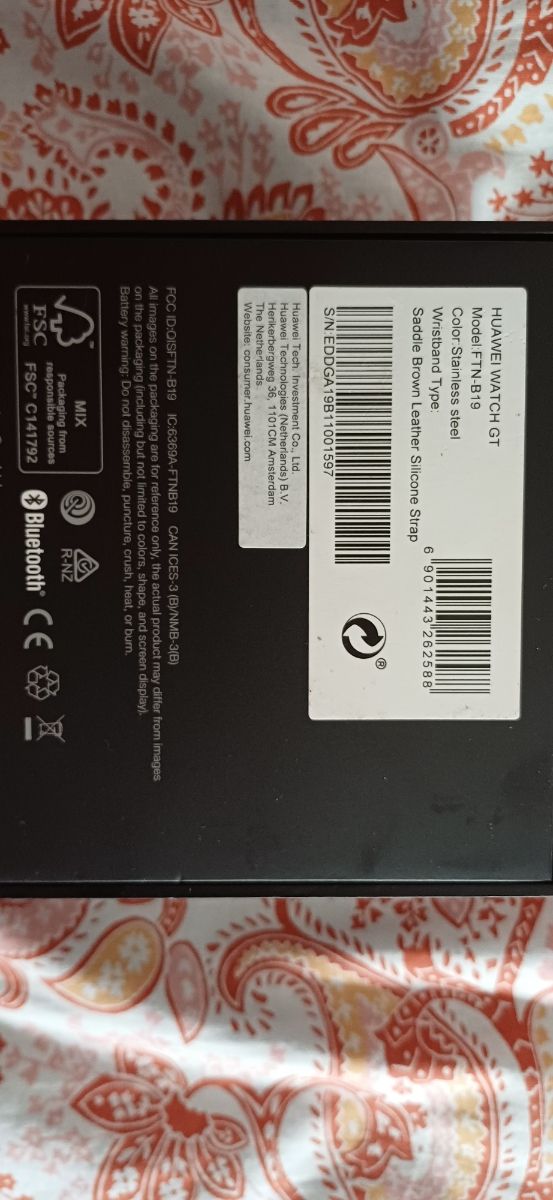 Huawei Watch GT 46mm.