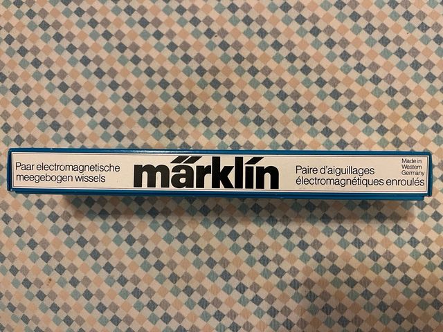 Märklin Coppia Scambi in curva Serie M HO