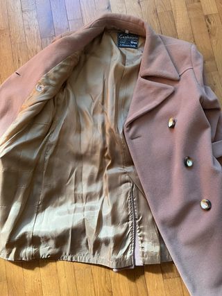 Cappotto donna cashmere misto lana taglia S