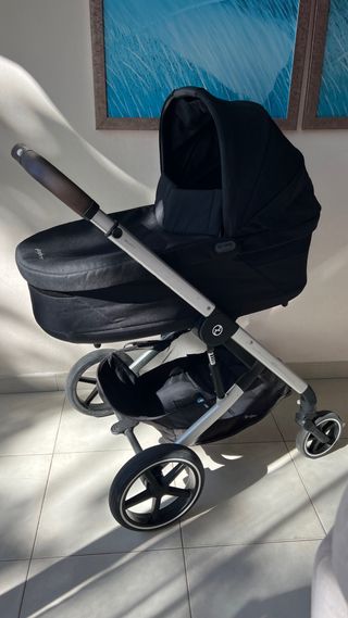 Cybex Balios S Lux negro + Gris