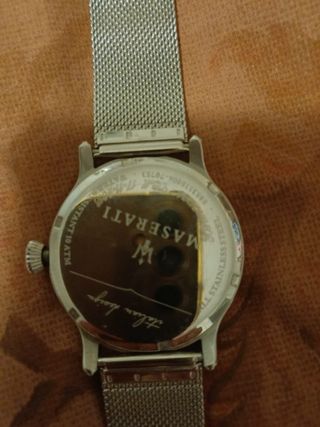 Reloj Maserati Azul y Plateado