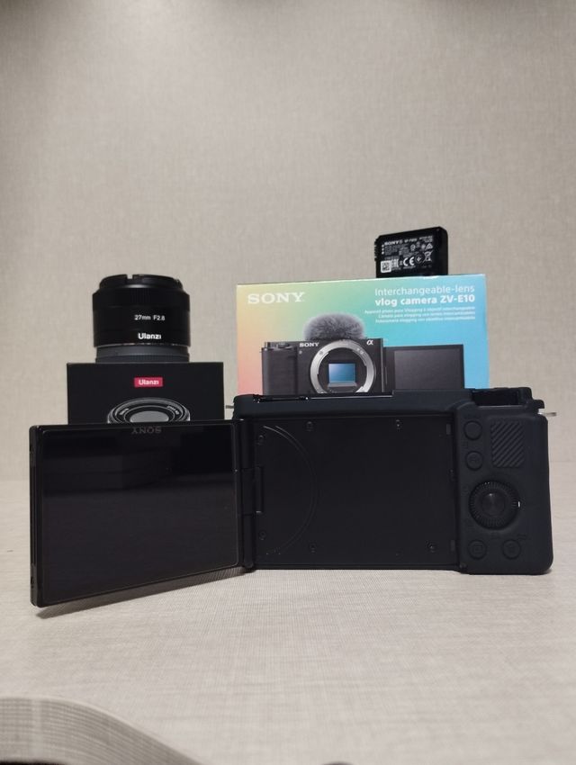 Sony ZV-E10 cuerpo (SOLO 50 DISPAROS)