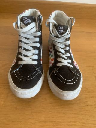 Zapatillas altas niña talla 37