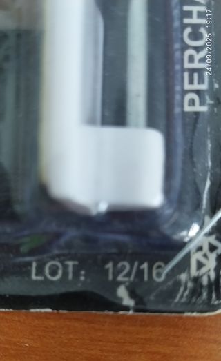 4 perchas porta visillos MT