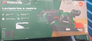 Lijadora de banda Parkside POBD 900 A2