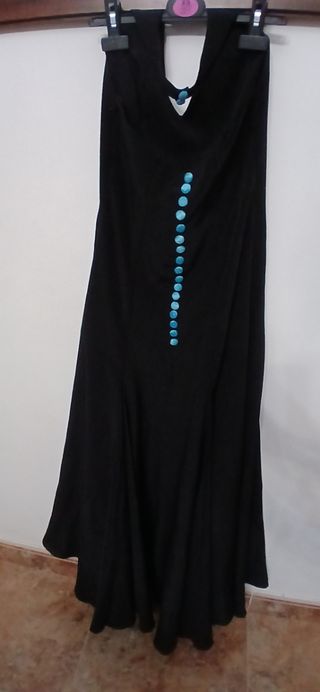 Vestido Flamenco Danza Española Negro 