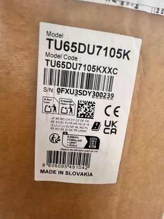 smart tv Samsung 65” sin abrir entrega gratis