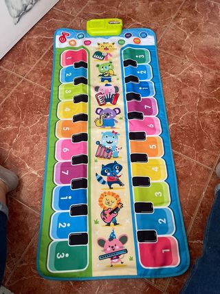 Alfombra musical infantil con animales