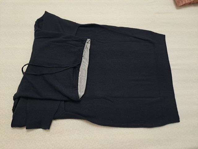 Jersey cuello alto negro