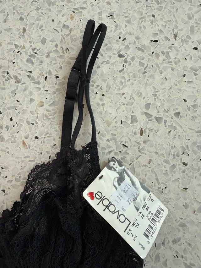 Completo intimo Lovable reggiseno e slip - tg. 2B