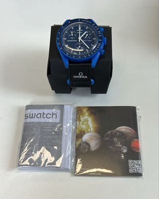 Omega Swatch Misión Neptune Bioceramic