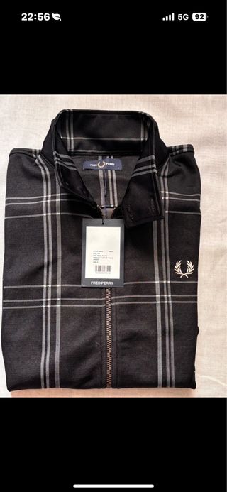 Casaco Fred Perry Xadrez Tamanho M