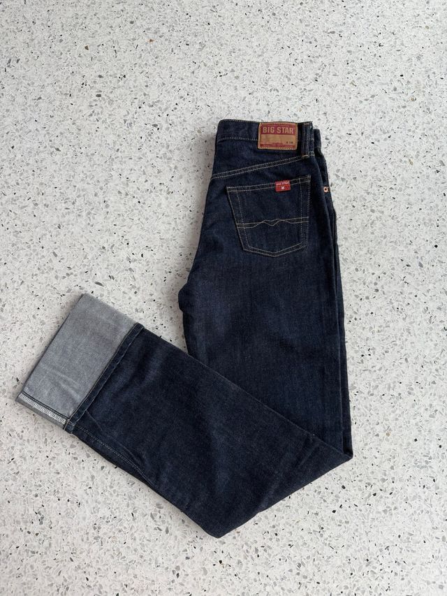 Jeans Big Star scuri 100% cotone