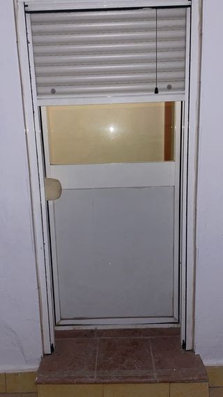 Puerta ventana aluminio 81x200 cm