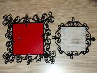 2 Azulejos taurinos pintados a mano .