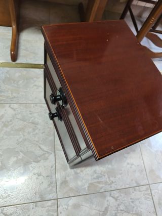 Pareja Mesitas de Noche Madera