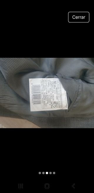 Americana de caballero gris